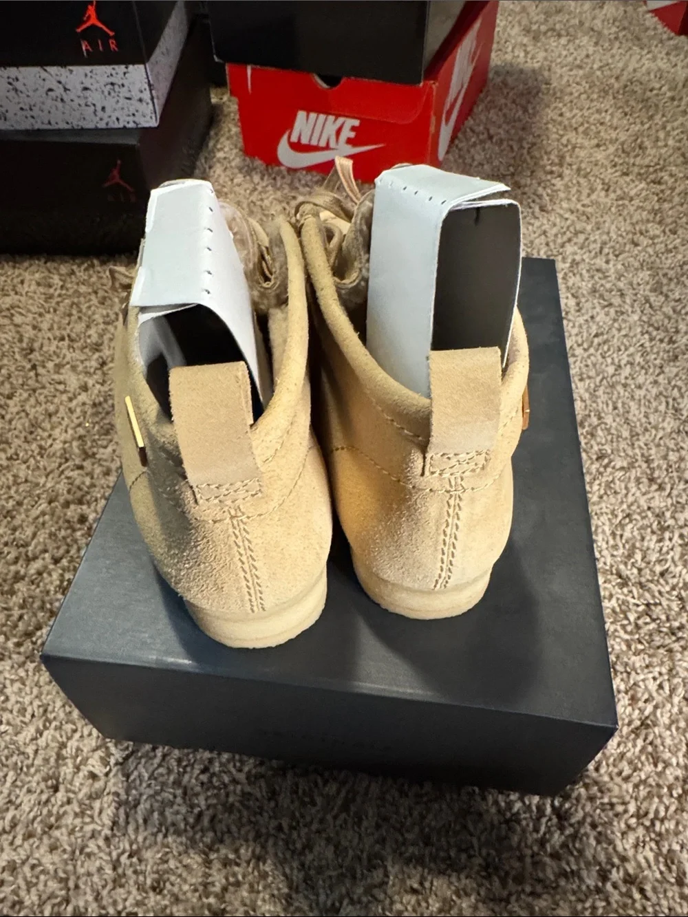 Kith Men’s Chukka Wallabee Boots in Wheat